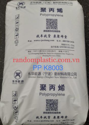 Hạt nhựa nguyên sinh PP K8003