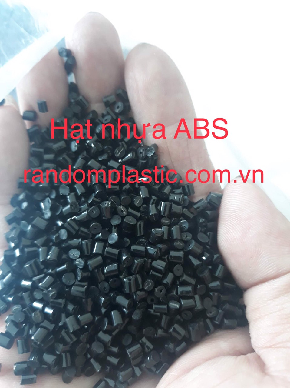 Hạt nhựa tái sinh ABS màu đen