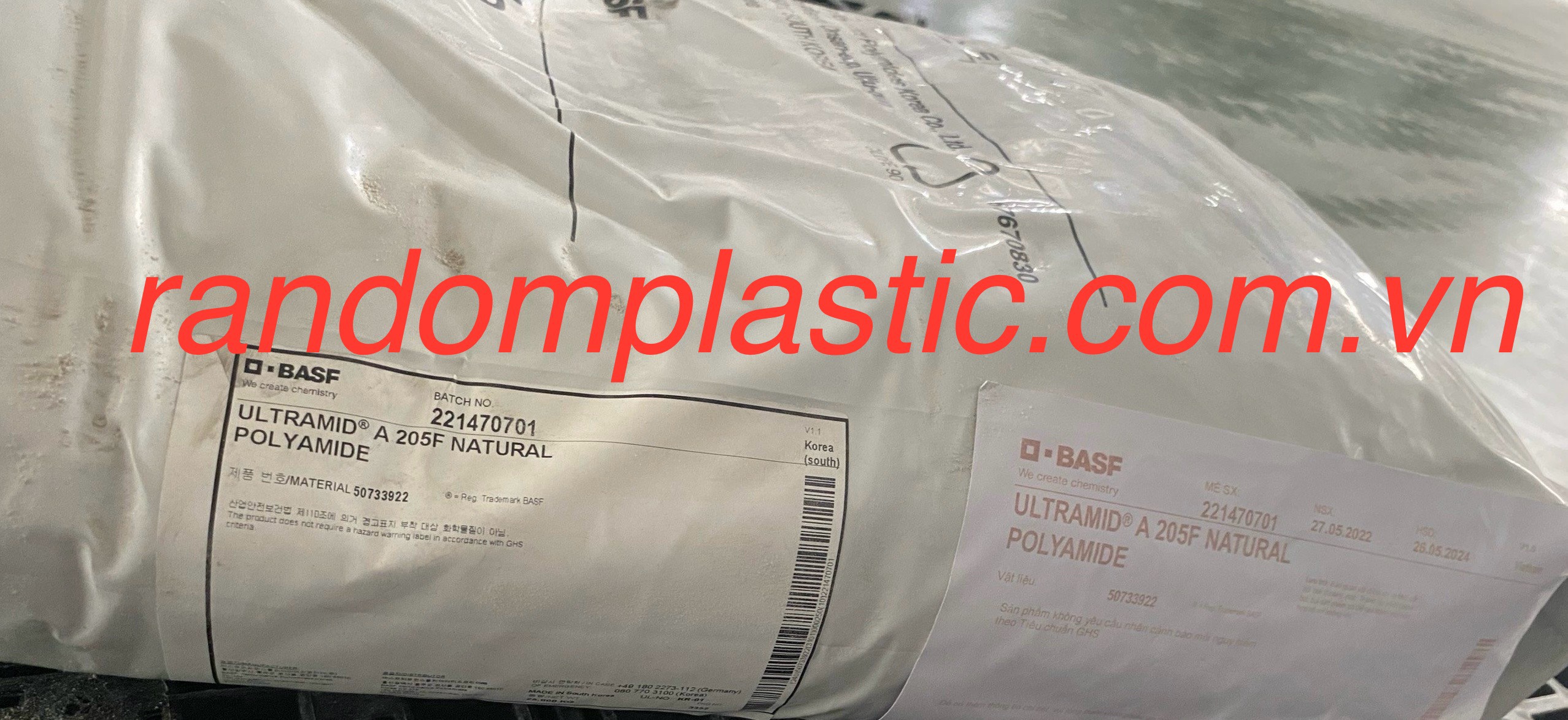 Hạt nhựa nguyên sinh PA66 A205F