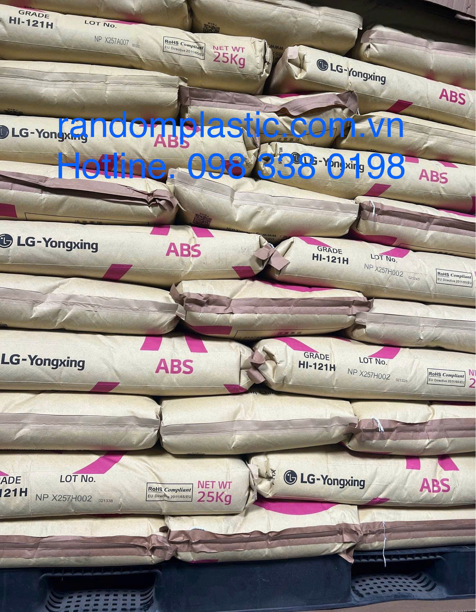 Hạt nhựa ABS HI121H TRUNG QUỐC