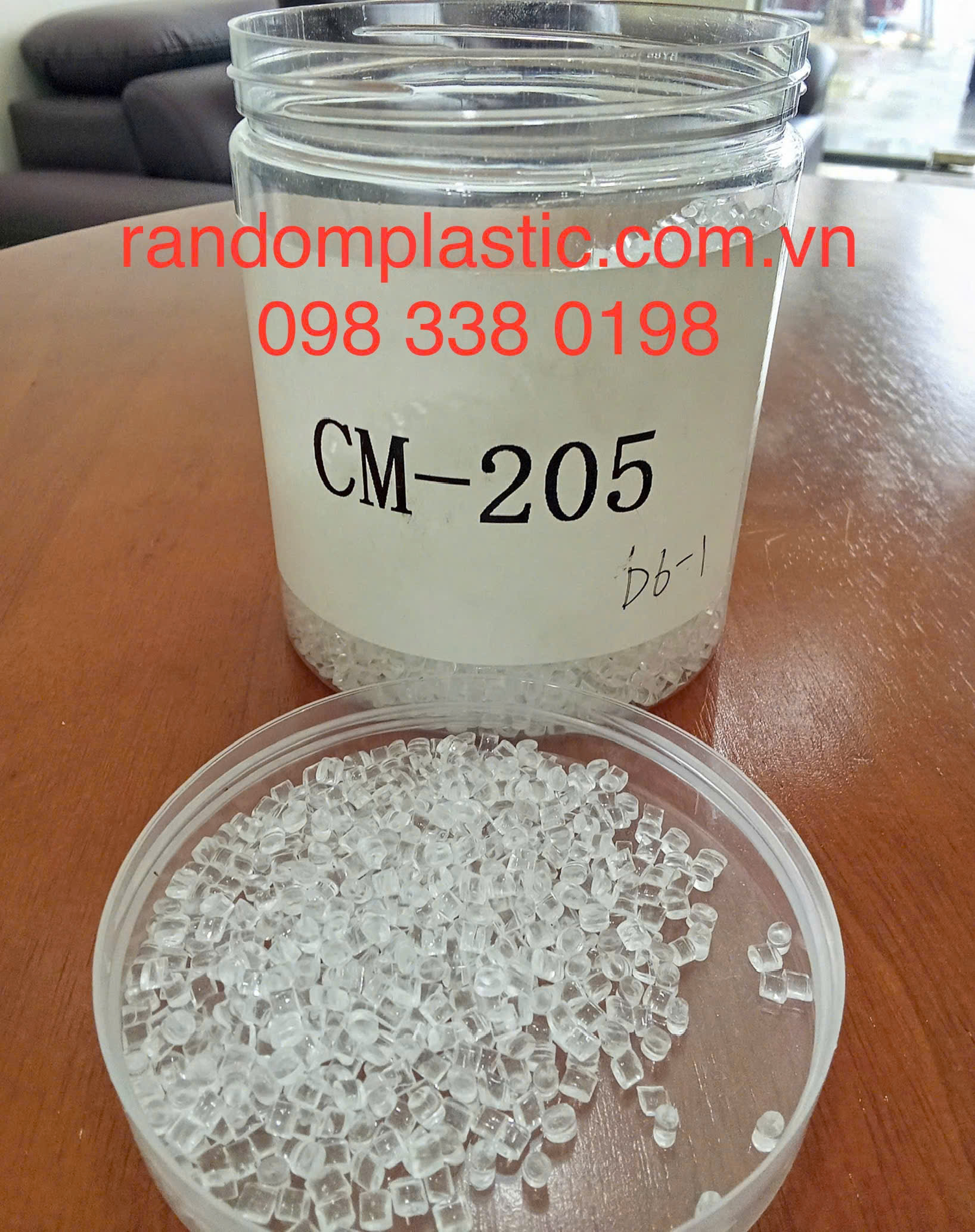 Hạt nhựa nguyên sinh PMMA CM-205