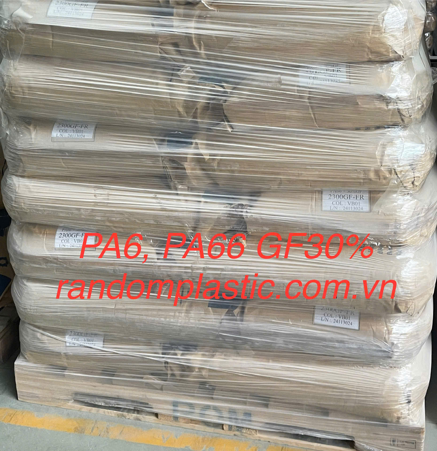 Hạt nhựa PA6 GF30% Chống cháy V0